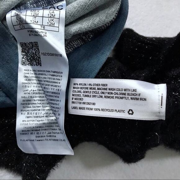 Guess Chambray Jacket and Cat & Jack Bolero New Bundle for Girls 12M - Picture 15 of 16